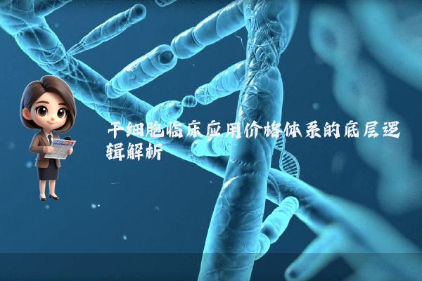 干细胞临床应用价格体系的底层逻辑解析