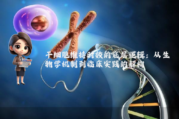 干细胞维持时效的底层逻辑：从生物学机制到临床实践的解构