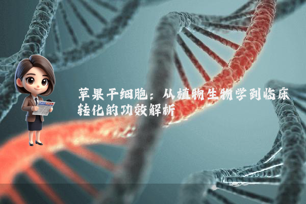 苹果干细胞：从植物生物学到临床转化的功效解析