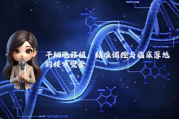 干细胞移植：精准调控与临床落地的技术壁垒