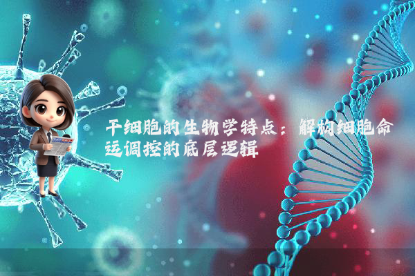 干细胞的生物学特点：解构细胞命运调控的底层逻辑