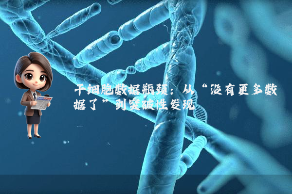 干细胞数据瓶颈：从“没有更多数据了”到突破性发现
