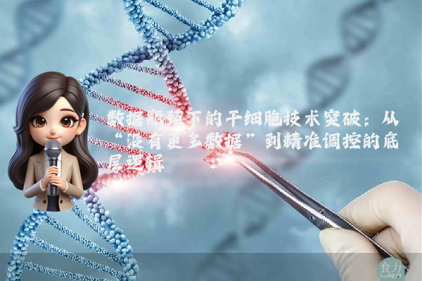 数据瓶颈下的干细胞技术突破：从“没有更多数据”到精准调控的底层逻辑