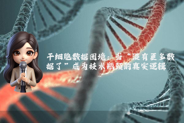 干细胞数据困境：当“没有更多数据了”成为技术瓶颈的真实逻辑