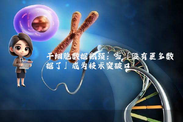 干细胞数据瓶颈：当「没有更多数据了」成为技术突破口