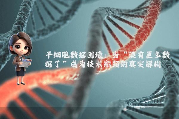 干细胞数据困境:当“没有更多数据了”成为技术瓶颈的真实解构