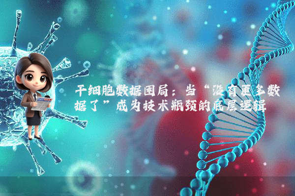 干细胞数据困局：当“没有更多数据了”成为技术瓶颈的底层逻辑