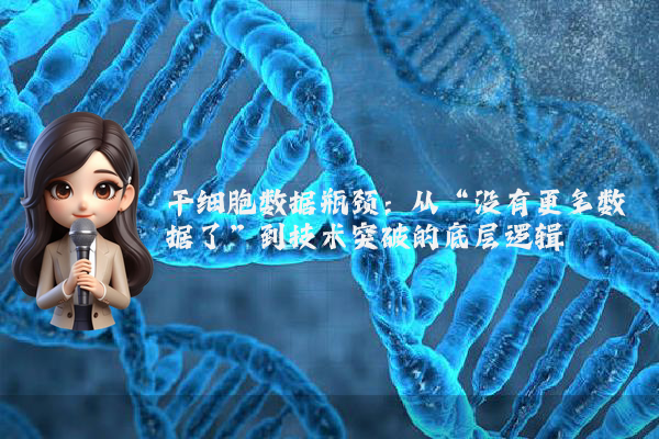 干细胞数据瓶颈：从“没有更多数据了”到技术突破的底层逻辑