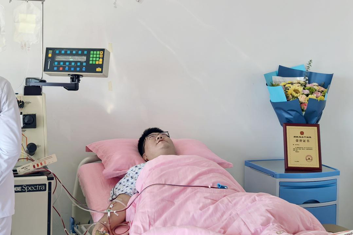 淄博医生任帅完成造血干细胞捐献，亲笔写信为患者送去生命力量